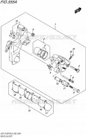 REAR CALIPER for Suzuki GSX-S 1000 2016