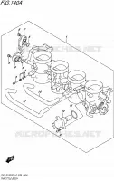 THROTTLE BODY for Suzuki GSX-S 1000 2016