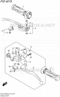 HANDGRIPS   LEVERS  for Suzuki GSX-S 1000 2016