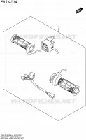 OPTIONS (GRIP HEATER SET) for Suzuki GSX-S 1000 2016