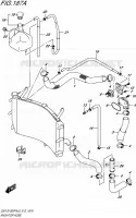 RADIATOR HOSE for Suzuki GSX-S 1000 2016