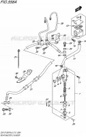 REAR MASTER CYLINDER for Suzuki GSX-S 1000 2016