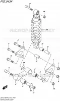 SHOCK ABSORBER LINKAGE for Suzuki GSX-S 1000 2016