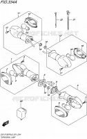 INDICATORS for Suzuki GSX-S 1000 2016
