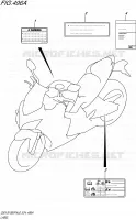 LABEL for Suzuki GSX-S 1000 2016