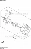 WATER PUMP for Suzuki GSX-S 1000 2016