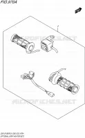 OPTIONS (GRIP HEATER SET) for Suzuki GSX-S 1000 2016