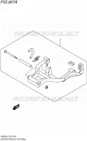 CENTER STAND SET (OPTIONAL) for Suzuki INAZUMA 250 2015