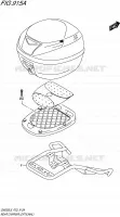 REAR CARRIER (OPTIONAL) for Suzuki INAZUMA 250 2015