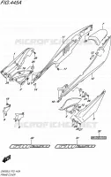 REAR FAIRING (GW250L5 P33) for Suzuki INAZUMA 250 2015