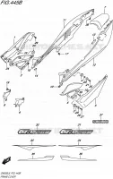 REAR FAIRING (GW250ZL5 P33) for Suzuki INAZUMA 250 2015