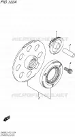 STARTER MOTOR CLUTCH for Suzuki INAZUMA 250 2015
