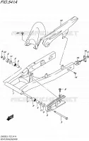 SWINGARM for Suzuki INAZUMA 250 2015
