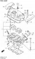 CYLINDER HEAD for Suzuki INAZUMA 250 2015
