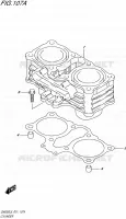 CYLINDER for Suzuki INAZUMA 250 2015