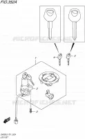 LOCK SET for Suzuki INAZUMA 250 2015