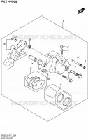 REAR CALIPER for Suzuki INAZUMA 250 2015
