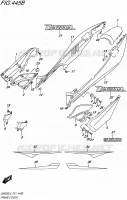 REAR FAIRING (GW250ZL5 P21) for Suzuki INAZUMA 250 2015