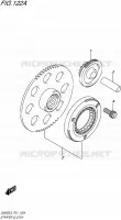 STARTER MOTOR CLUTCH for Suzuki INAZUMA 250 2015