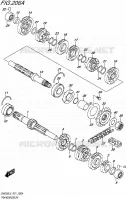 TRANSMISSION for Suzuki INAZUMA 250 2015