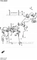 WIRING HARNESS for Suzuki INAZUMA 250 2015