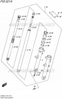 FRONT FORK for Suzuki INAZUMA 250 2015