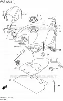 FUEL TANK for Suzuki INAZUMA 250 2015