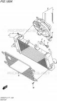 RADIATOR for Suzuki INAZUMA 250 2015