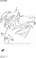 SIDE FAIRING for Suzuki INAZUMA 250 2015