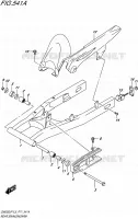 SWINGARM for Suzuki INAZUMA 250 2015