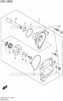 WATER PUMP for Suzuki INAZUMA 250 2015