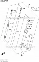 FRONT FORK for Suzuki INAZUMA 250 2015