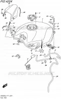 FUEL TANK for Suzuki INAZUMA 250 2015