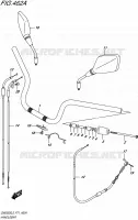 HANDLEBAR for Suzuki INAZUMA 250 2015