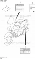 LABEL for Suzuki INAZUMA 250 2015