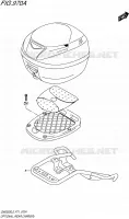 OPTIONS (REAR CARRIER) for Suzuki INAZUMA 250 2015