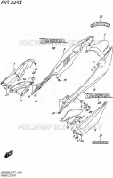 REAR FAIRING for Suzuki INAZUMA 250 2015