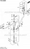 REAR MASTER CYLINDER for Suzuki INAZUMA 250 2015