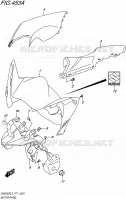 SPEEDOMETER PANEL for Suzuki INAZUMA 250 2015