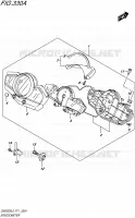 SPEEDOMETER for Suzuki INAZUMA 250 2015