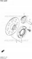 STARTER MOTOR CLUTCH for Suzuki INAZUMA 250 2015