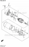 STARTER MOTOR for Suzuki INAZUMA 250 2015
