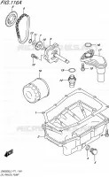 SUMP   OIL PUMP for Suzuki INAZUMA 250 2015