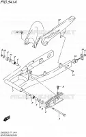 SWINGARM for Suzuki INAZUMA 250 2015