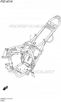 FRAME for Suzuki INAZUMA 250 2014