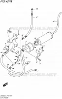 FUEL EVAP SYSTEM for Suzuki INAZUMA 250 2014