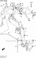 RADIATOR HOSE for Suzuki INAZUMA 250 2014