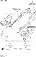 REAR FAIRING for Suzuki INAZUMA 250 2014
