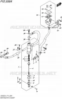 REAR MASTER CYLINDER for Suzuki INAZUMA 250 2014
