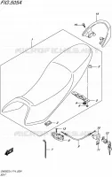 SEAT for Suzuki INAZUMA 250 2014